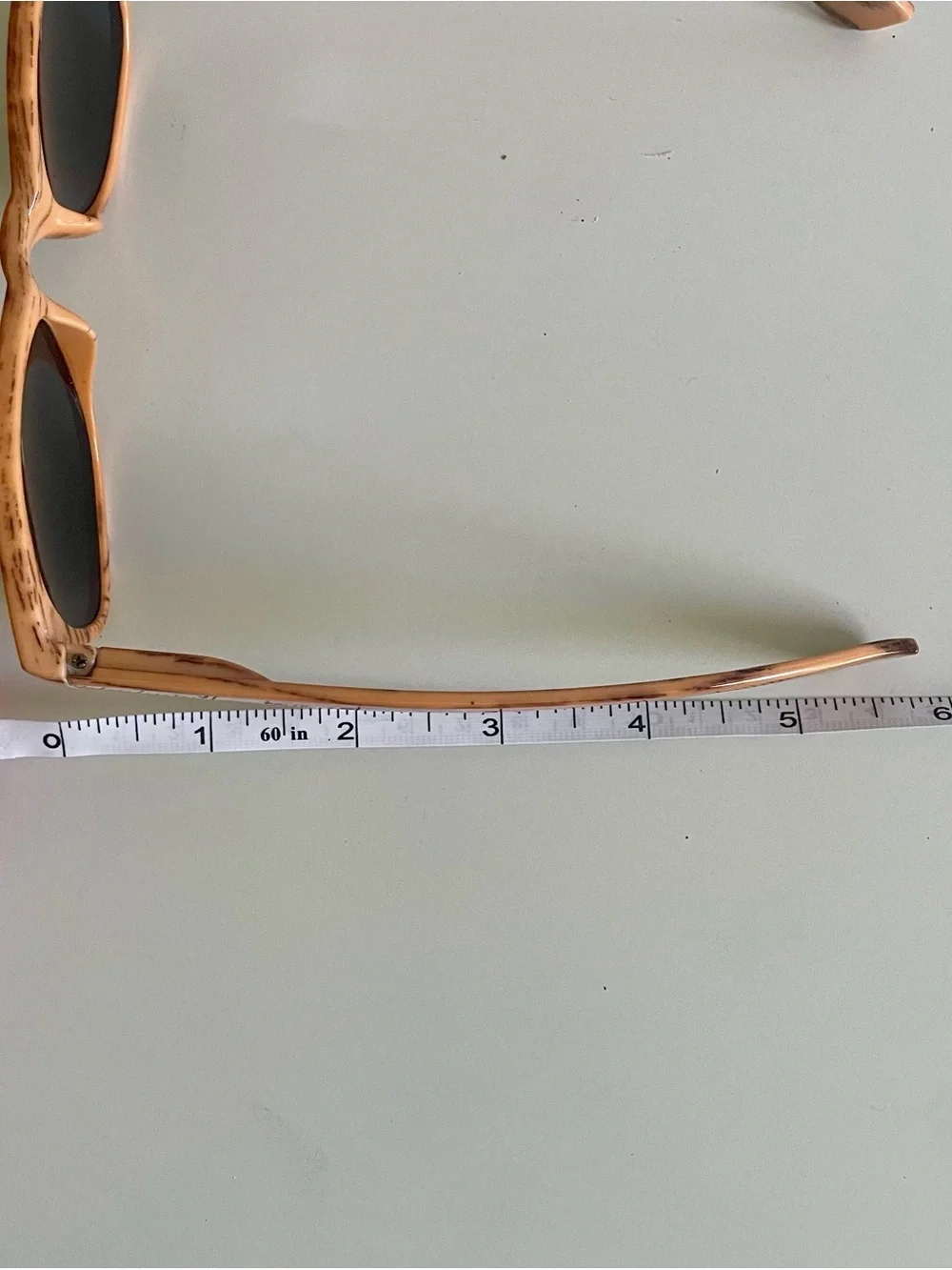 Kids Orange Woodgrain Sunglasses
